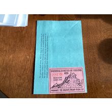 ICOLLECTZONE US Virginia 1955-1956 Hunting Stamp on license