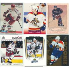 Radek Dvorak 6x card lot incl RC, Auto/5000, Retro