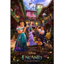 Encanto (2021)_3 Movie Film Poster Canvas iconic design