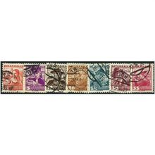 1934/1936 7 different values - #83 fine used (o)