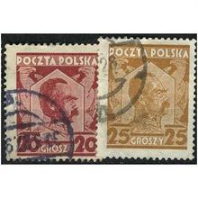 1927/1928 Michel 245+253 - #4 fine used (o)