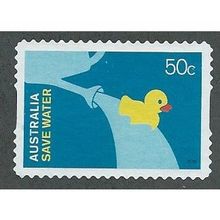 AUS 2008 50c (S/A) 'LIVING GREEN' FINE USED (EBID35-867)