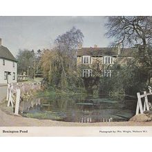 Benington Pond Hertfordshire Womens Institute Postcard