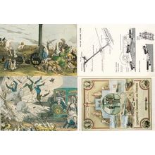 Ironbridge George Museum 4 Railway Comic Hay Inclined Plane Trade Union Postcard