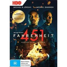 Fahrenheit 451 DVD | Michael B Jordan, Michael Shannon | Region 4