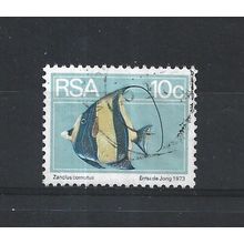 SouthAfrica.SG356 10c Moorish Idol.Fine Used.Sep25j