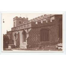 Ewelme Showing South Side of the Church Postcard Oxfordshire