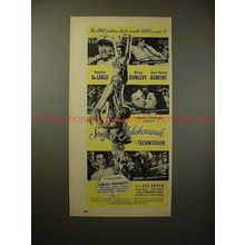 1947 Song of Scheherazade Movie Ad - Yvonne DeCarlo!