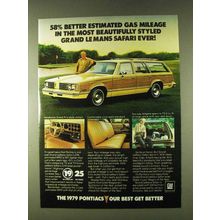 1979 Pontiac Grand LeMans Safari Ad - Jack Nicklaus