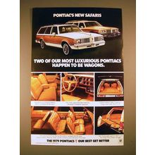 1979 Pontiac Grand LeMans & Bonneville Safari Ad!