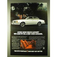 1979 Pontiac Grand LeMans Ad - How Much Luxury