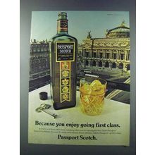 1981 Passport Scotch Ad