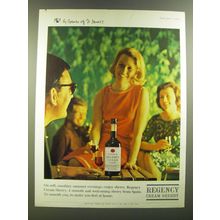 1964 Grants Regency Cream Sherry Ad - by Grants of St. James's