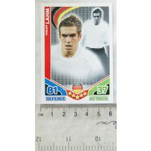 2010 Topps Match Attax World Cup Trading Card - Germany, Philipp Lahm