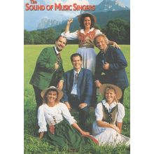 Salzburg The Sound Of Music Austrian Singers Advertising Postcard