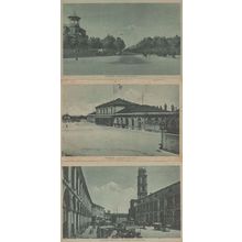 Faenza Stazione 3x Antique Italy Postcard s