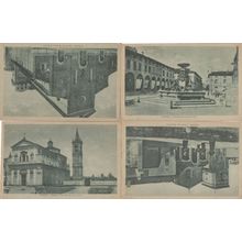 Faenza Church Cathedral 4x Antique Italian Postcard s