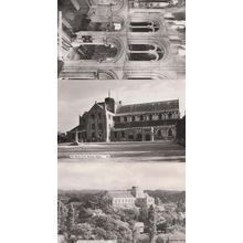 Romsey Abbey Choir Aerial View 3x Mint Real Photo Postcard s
