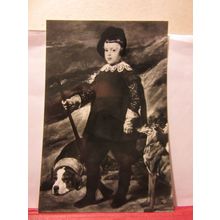DON BALTHASAR CARLOS son of Philip IV of Spain by Velasquez unused postcard #