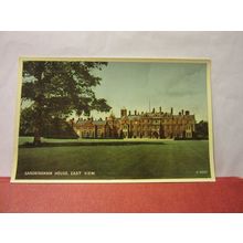 EAST VIEW, SANDRINGHAM HOUSE, NORFOLK unused vintage postcard by Valentine #
