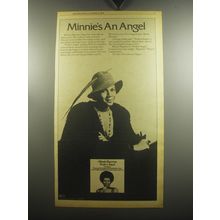 1974 Minnie Riperton Perfect Angel Album Ad - Minnie's An Angel