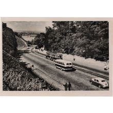 Kiev Kyiv Ukraine Transport Coach Old 1950s Postcard