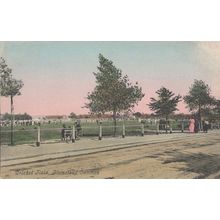 Cricket Field Plumstead Common London Antique Rare Postcard