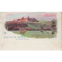 Gruss Aus Bad Harzburg 1898 2x German Postcard s