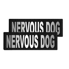 Removable Patches (2 Per Pack) - 2 x 6" NERVOUS DOG