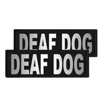 Removable Patches (2 Per Pack) - 2 x 6" DEAF DOG