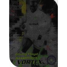 Futera's Leeds Utd 1999 Fans' Selection: Vortex Foil - Card No. V7, Hasselbaink