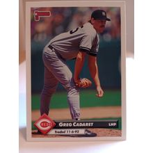 1993 Donruss Baseball Card - Greg Cadaret #610