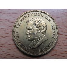Trustee Savings Bank 1960 Dr Henry Duncan Token (e748)