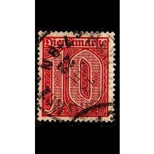 GERMANY REICH Dienst [1920] MiNr 0024 ( O/used ) [La]