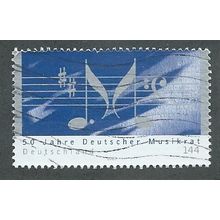 GER 2003 144c 'DEUTSCHER MUSIKRAT' FINE USED (EBID 43-251)