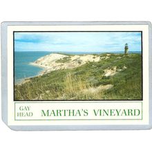 MA Martha's Vineyard Lighthouse Postcard Gay Head Light lighthouse_box1~550