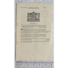 1949 Act of Parliament: Alexander Scott's Hospital
