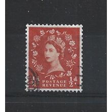 GB.SG570 1/2d Orange-Red.Fine Used.Jul25