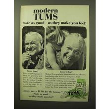 1964 Tums Antacids Ad - Modern Tums Taste As Good