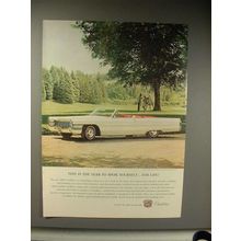 1965 Cadillac Convertible Car Ad - Spoil Yourself!