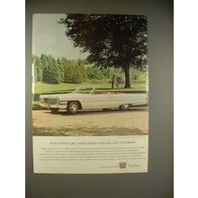 1965 Cadillac Convertible Car Ad - Big and Luxurious
