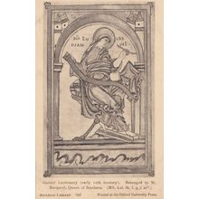 Gospel Lectionary Queen Margaret Of Scotland Antique Postcard