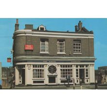 The Angel Pub SE16 London Captain Cook Rare 1970s Postcard