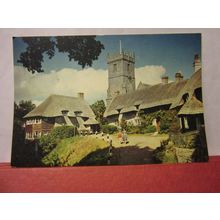 GODSHILL CHURCH, ISLE OF WIGHT .unused postcard by J Arthur Dixon dated 1968 =
