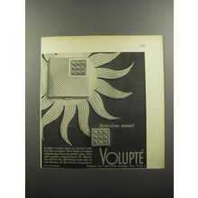 1956 Volupte Compact Ad - Florentine Sunset