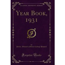 Year Book, 1931 (Classic Reprint)