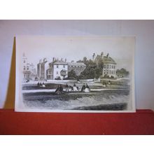 SURREY HOUSE SCHOOL c.1860, LITTLEHAMPTON, SUSSEX unused repro postcard =
