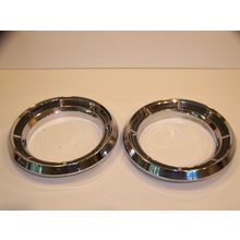 1964 DODGE POLARA HEADLIGHT BEZELS OEM #2417068 2417069