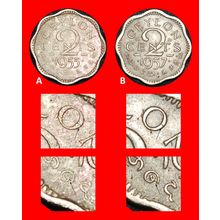 Ⰶ GREAT BRITAIN & INDIA:CEYLON★2 CENTS 1955, 1957 DISCOVERY★LOW START★NO RESERVE