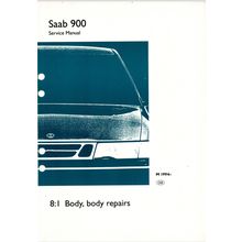 Saab 900 Body Repairs Workshop Manual 1993 199321149 PDF
